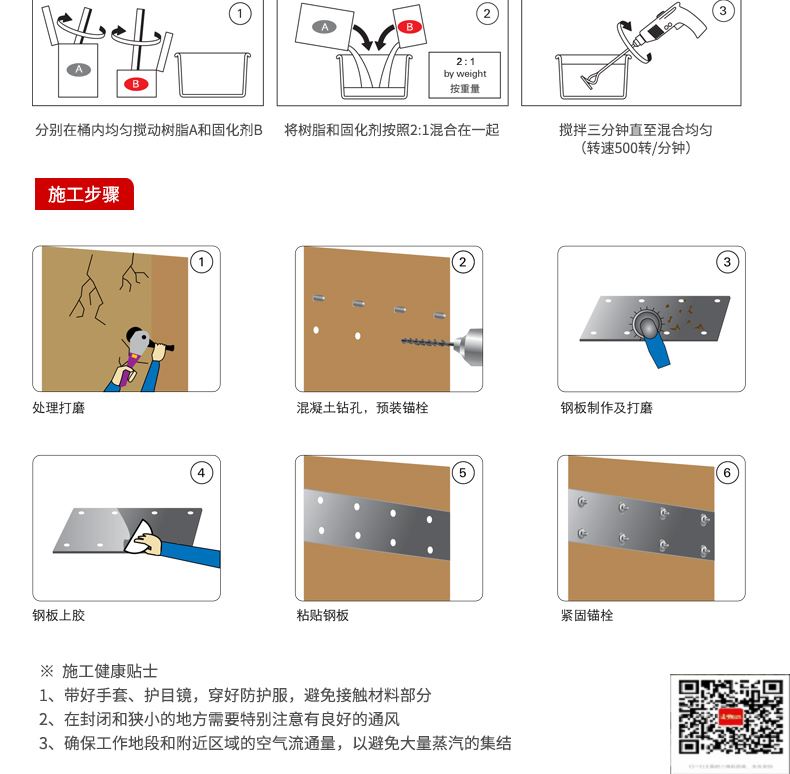 包钢灌云粘钢加固施工过程